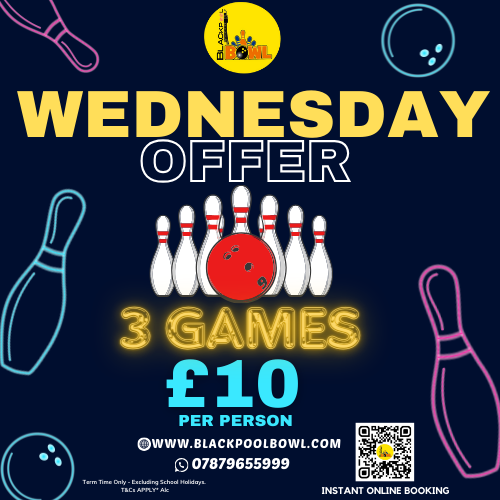 Wednesday bowling game offer